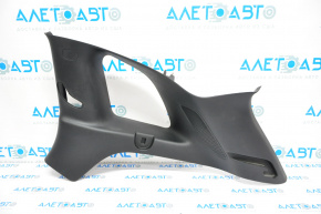 Right rear pillar trim for Jeep Cherokee KL 14-18 black