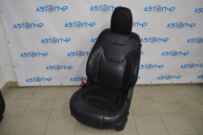 Driver's seat Jeep Cherokee KL 14-18 without airbag, electric, leather black