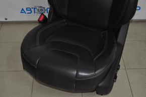 Driver's seat Jeep Cherokee KL 14-18 without airbag, electric, leather black