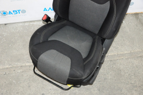 Driver's seat Jeep Cherokee KL 14-15 without airbag, mechanical, cloth black with gray inserts