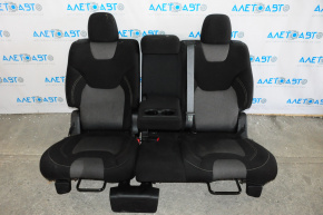 Rear seat 2nd row Jeep Cherokee KL 14-15 black cloth with gray inserts