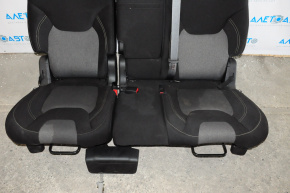 Rear seat 2nd row Jeep Cherokee KL 14-15 black cloth with gray inserts