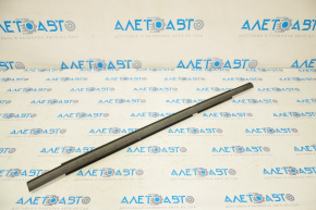 Door-glass molding, center rear left, Jeep Compass 11-16 matte