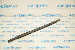 Door-glass molding, center rear right, Jeep Compass 11-16 matte