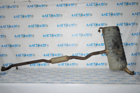 Rear muffler with barrel for Jeep Compass 11-16 2.4