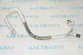 Air conditioning condenser-compressor pipe Jeep Compass 11-16 first 2.0