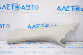 Jeep Compass 11-16 gray upper left front pillar trim
