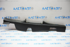 Left door sill plate for Jeep Compass 11-16 black