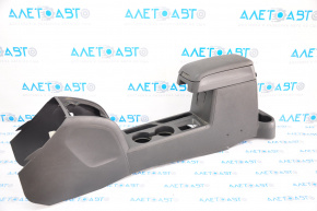Jeep Compass 11-16 center console with armrest and cup holders, black