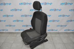 Driver's seat for Jeep Patriot 11-14 without airbag, manual, black cloth