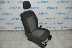 Jeep Patriot 11-14 passenger seat without airbag, manual, black cloth