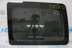 Rear left fixed glass window, black tint, Jeep Patriot 11-17
