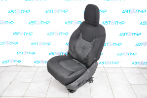 Driver's seat Jeep Renegade 15-17 without airbag, electric, cloth black