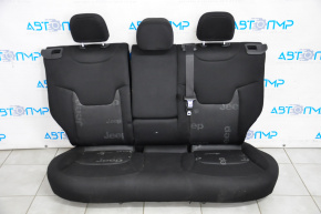 Rear row of seats 2 row Jeep Renegade 15-20 cloth black