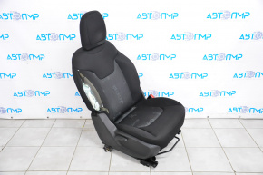 Jeep Renegade 15-17 passenger seat without airbag, black cloth, shot