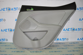 Kia Optima 11-16 rear right door trim, gray