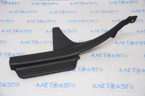 Rear left door sill plate for Kia Optima 11-15, black