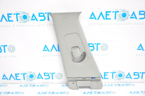 Left center pillar trim, upper belt, Kia Optima 11-15, gray
