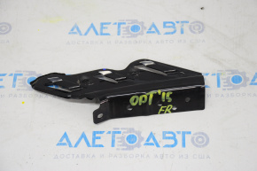Front bumper bracket metal right Kia Optima 14-15 rest