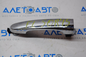 Kia Sorento 10-15 chrome outer front left door handle
