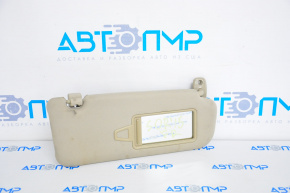 Right visor Kia Sorento 10-15 beige
