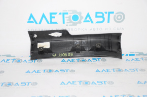 Kia Sorento 10-15 rear right door sill trim, black