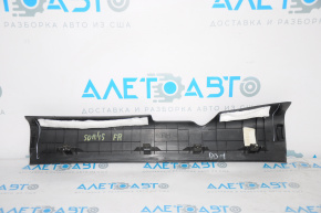 Front right door sill plate for Kia Sorento 10-15, black