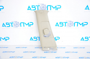 Center pillar trim upper belt left Kia Sorento 10-15 beige
