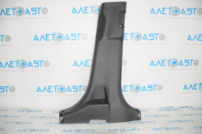 Kia Sorento 10-15 lower right center pillar trim, black