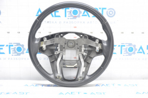 Kia Sorento 2014-2015 restyling steering wheel, black leather, no trim or buttons