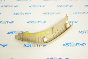 Left trunk door trim Kia Sorento 14-15 rest beige, rubbed