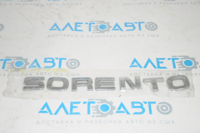 Emblem inscription SORENTO trunk door Kia Sorento 14-15 rest