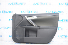 Front right door panel, Lexus CT200h 11-17, black leather