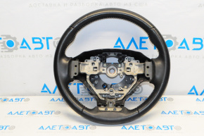 Steering wheel bare Lexus CT200h 11-13 leather black