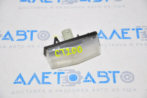 Left tailgate number plate light for Lexus CT200h 11-17