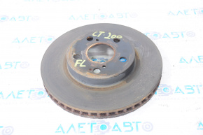 Front left brake disc Lexus CT200h 11-17 255/25mm rusty