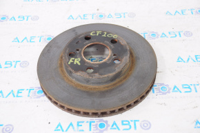 Front right brake disc Lexus CT200h 11-17 255/25mm rusty