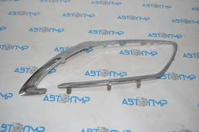 Chrome headlight trim, front left, Lexus GS300 GS350 GS430 GS450h 06-11