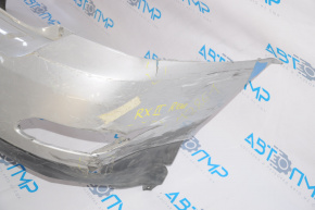 Bare rear bumper Lexus RX300 RX330 RX350 RX400h 04-09 silver, torn, dented on the right