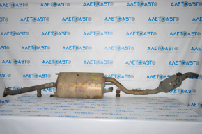 Lexus RX350 10-15 Rear Muffler with Barrel
