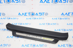 Front left door sill plate for Lexus RX350 RX450h 10-15 black