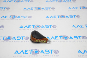 Lexus RX350 RX450h 10-15 leather and dark wood gear knob