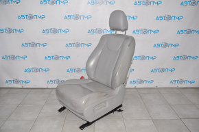 Driver's seat Lexus RX350 RX450h 10-12 without airbag, electric, leather gray cracked