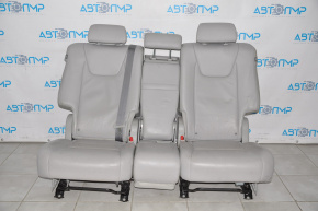 Rear seats, 2nd row, Lexus RX350 RX450h 10-12 leather, gray