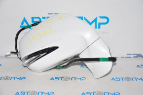 Left side mirror assembly for Lexus RX350 RX450h 10-15 Europe, camera, auto-dimming, turn signal, white