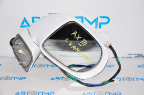 Left side mirror assembly for Lexus RX350 RX450h 10-15 Europe, camera, auto-dimming, turn signal, white