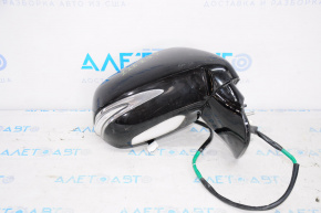 Side mirror right assembly Lexus RX350 RX450h 10-12 14 pins, turn signal, black