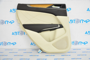 Door trim card rear left Lincoln MKC 15-16 beige, defect