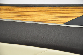 Door trim card rear left Lincoln MKC 15-16 beige, defect