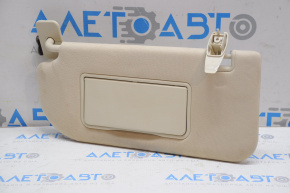 Left visor for Lincoln MKC 15-16 beige